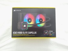 CORSAIR iCUE H100i ELITE CAPELLIX Liquid CPU Cooler - Black CW-9060046-WW