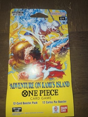 One Piece OP15 Adventure on Kami's Island Sleeved Booster Packs x5