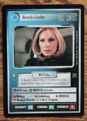 Star Trek CCG - First Contact - Beverly Crusher