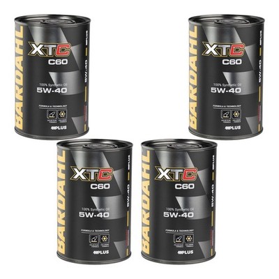 BARDAHL 4 Lt Motoröl 5W40 XTC C60 POLAR PLUS/FULLRENE - (Sport Performance)