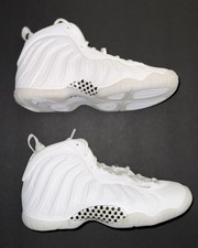 Size 4.5Y - Nike Little Posite GS Foamposite One Triple White HQ1959-100, 2024