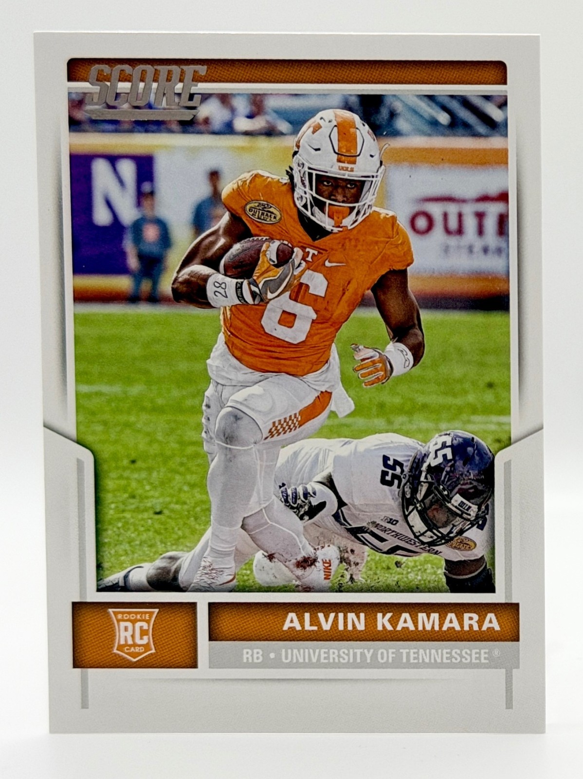 2017 Panini Score #375 Alvin Kamara RC New Orleans Saints