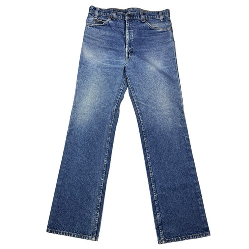 Vintage Levi’s 517 Jeans Men’s 36x33 Orange Tab USA Made Bootcut Faded 80s 90s - Picture 1 of 14