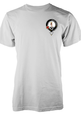 Brandneu mit Etikett personalisiertes Clan MacKay T-Shirt schottisches Familienabzeichen Wappen Erwachsene