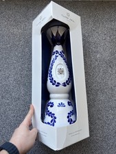 Clase Azul Reposado Tequila Ceramic Bottle Hand Painted Magnum Empty 1.75 Litre