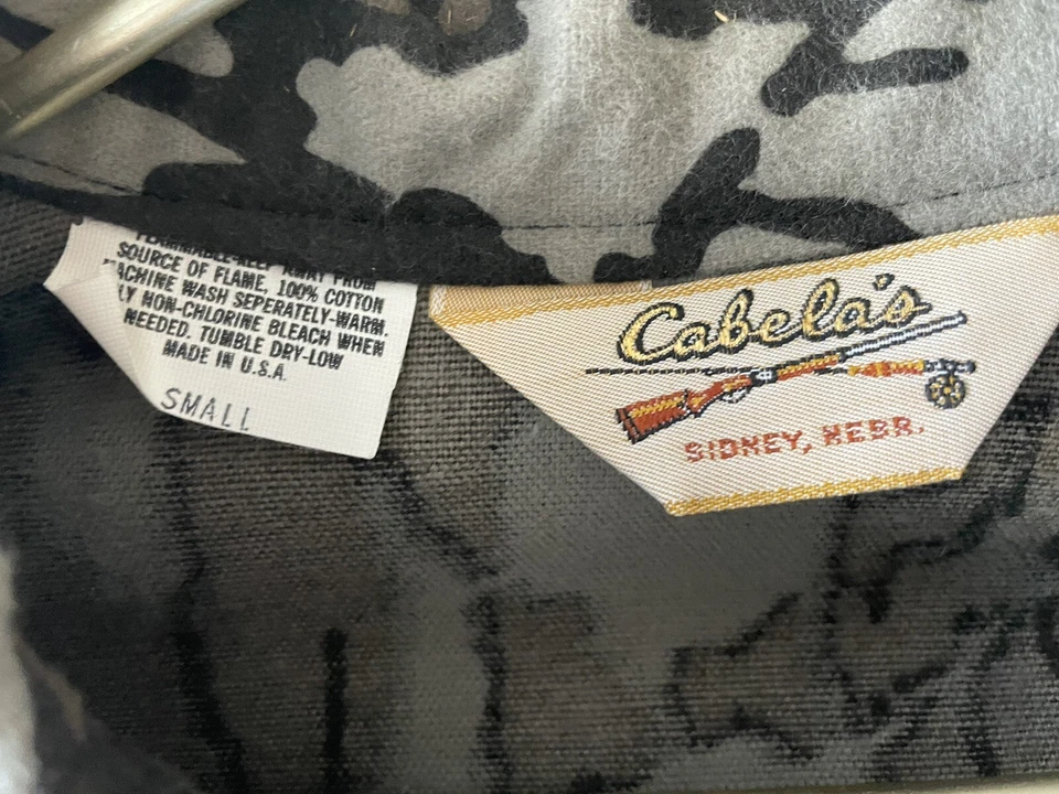 Vintage Cabelas Trebark Camo Set - Pants Jacket, Made USA, NEW w/ Tags, Sz Sm - Image 2 of 4