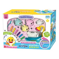 Pinkfong Baby Shark Underwater House Coloring Doll Set Tube Tray Baby Kids Set