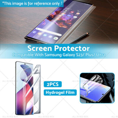 2PCS Screen Protector Film Suitable for Samsung Galaxy S23 Plus Ultra