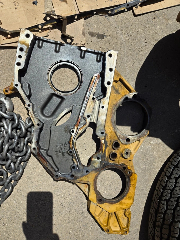 Ford F650 2007 7,2 CAT Caterpillar C7 motor cubierta de distribución delantera 245-3259 Foto 2 de 4