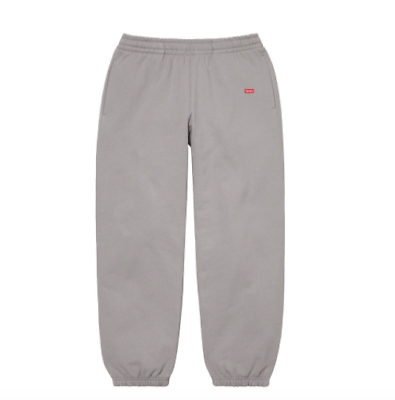 Supreme Small Box Sweatpant SS22 Grey Size 2XL Rare | eBay