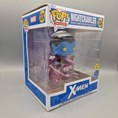 Funko Pop! Deluxe Marvel - X-Men #1124 Nightcrawler Glows in the Dark