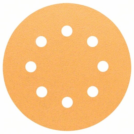 BOSCH 2608605060 Eccentrico Best Wood : 115MM 8P. G80 X5