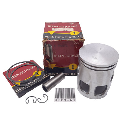 Yamaha 100 RX RX100 Piston Kit Set OS 0.50 NOS #1
