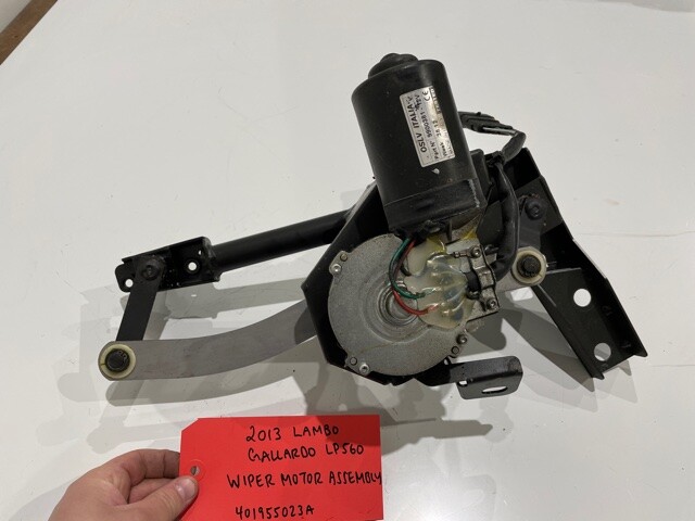 13 LAMBORGHINI GALLARDO LP560 LP550 OEM WINDSHIELD WIPER MOTOR ASSM. 401955023A