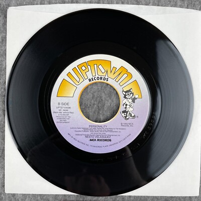 NESTO VELASQUEZ Personality / Radio Mix w/o Rap 45 Uptown UPTS7