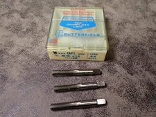 Union Butterfield 1012485 M10x1.5 4F HSS Metric Bottoming Tap 3 Pack (BN421)
