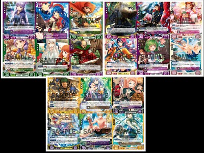 Fire Emblem 0 Cipher Tournament Promo Pack Vol. 5 6 7 Complete 6 