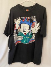 VINTAGE DISNEY MICKEY UNLIMITED JERRY LEIGH GRAPHIC T TEE SHIRT 1354 L / XL