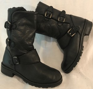 massimo dutti biker boots