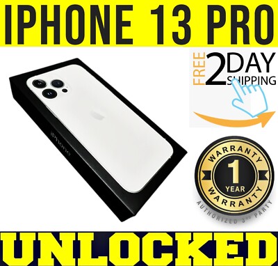 Buy Apple iPhone 13 Pro - 128 GB - Silver (Unlocked) online | eBay