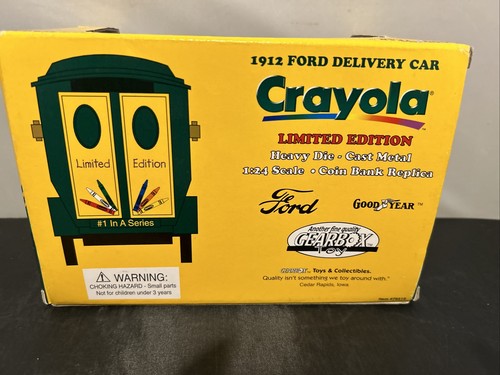 1998 Gearbox Limited Edition Coin Bank - 1912 Ford Crayola Truck - # 1 - Rare - Picture 5 of 7