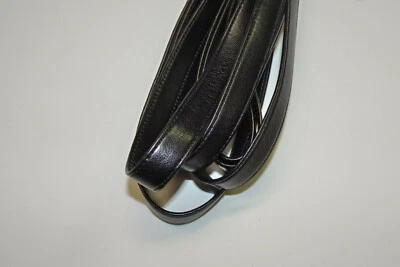 TEAM BEUST - LEATHERPROFESSIONALS Taschenriemen Kunstlederriemen genäht Trageriemen 20 mm / 2 cm schwarz