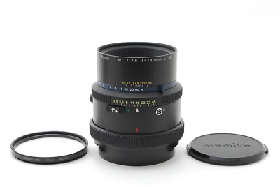 マミヤRB67用 F4.5 180mm前後キャップフード付、オマケ付価格相談OK Exc+5】Mamiya M 180mm f/4.5 L SB Lens for RZ67 PRO II D w/Cap