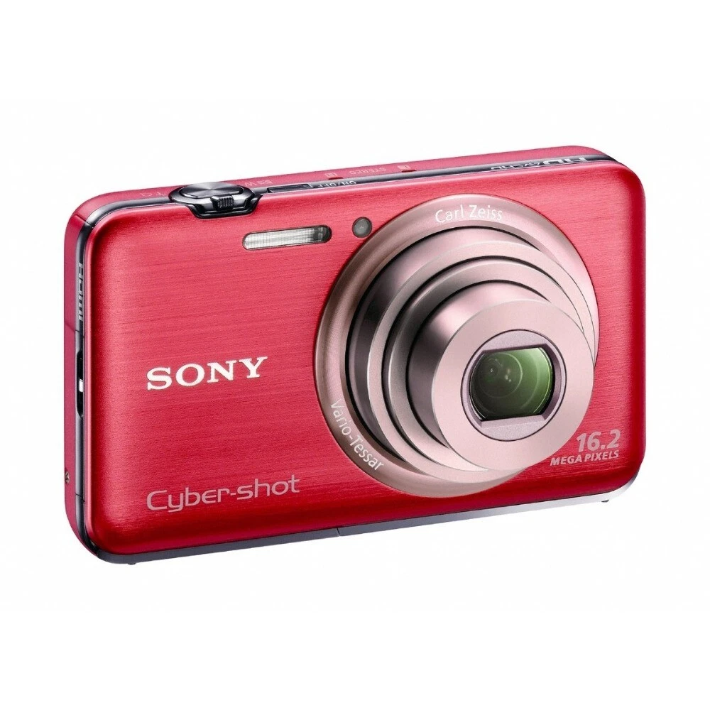 SONY Cyber-Shot DSC-WX9 Digital Camera 16.2MP 5X Optical Zoom Red