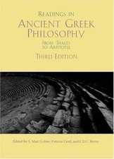 Readings in Ancient Greek Philosophy: from Thales to Aristotle, , Good Book