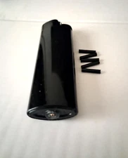 SPECIAL EDITION - ALL BLACK - Custom Handmade Refillable Bic Lighters - Black