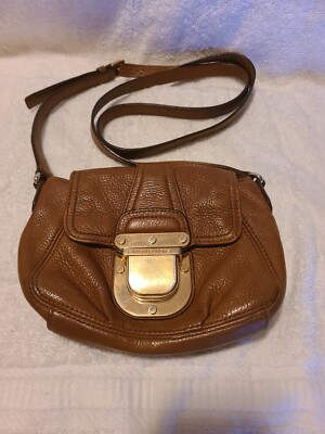 Michael Kors Brown Leather Charlton Crossbody shoulder Luggage