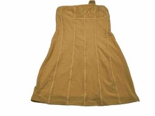 ✅New ✅Urban Outfitters Bari Corset Mini Dress ✅Size L ✅ Tan ✅Strapless Or Straps