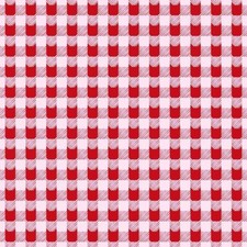 Feline Drive Fabric FELINE FESTIVE Cat Plaid Peppermint Fat Quarter 18"x22" FQ