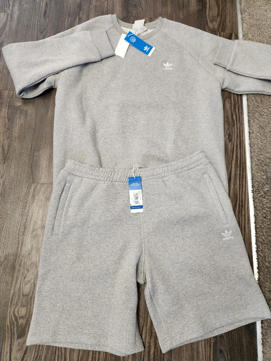 Adidas sweatshirt deals shorts