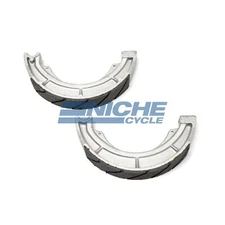 Rear Grooved Brake Shoes For Suzuki GT 550 Indy 72-77