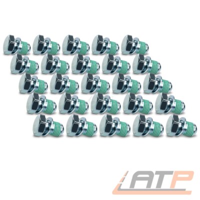 25x ÖLABLASSSCHRAUBE MIT DICHTRING M14x1,5 FÜR AUDI FORD SEAT SKODA VW