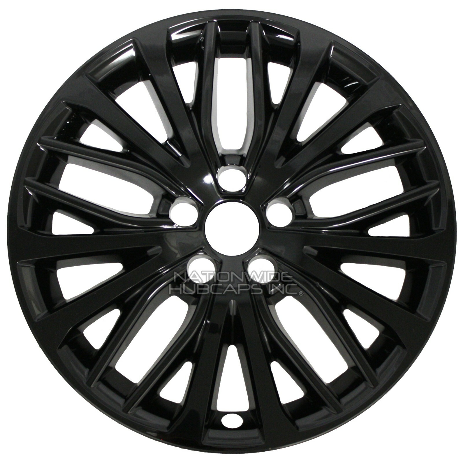 4 fit 20182020 Toyota Camry XLE 18" Black Wheel Skins Full Rim Covers Hub Caps eBay