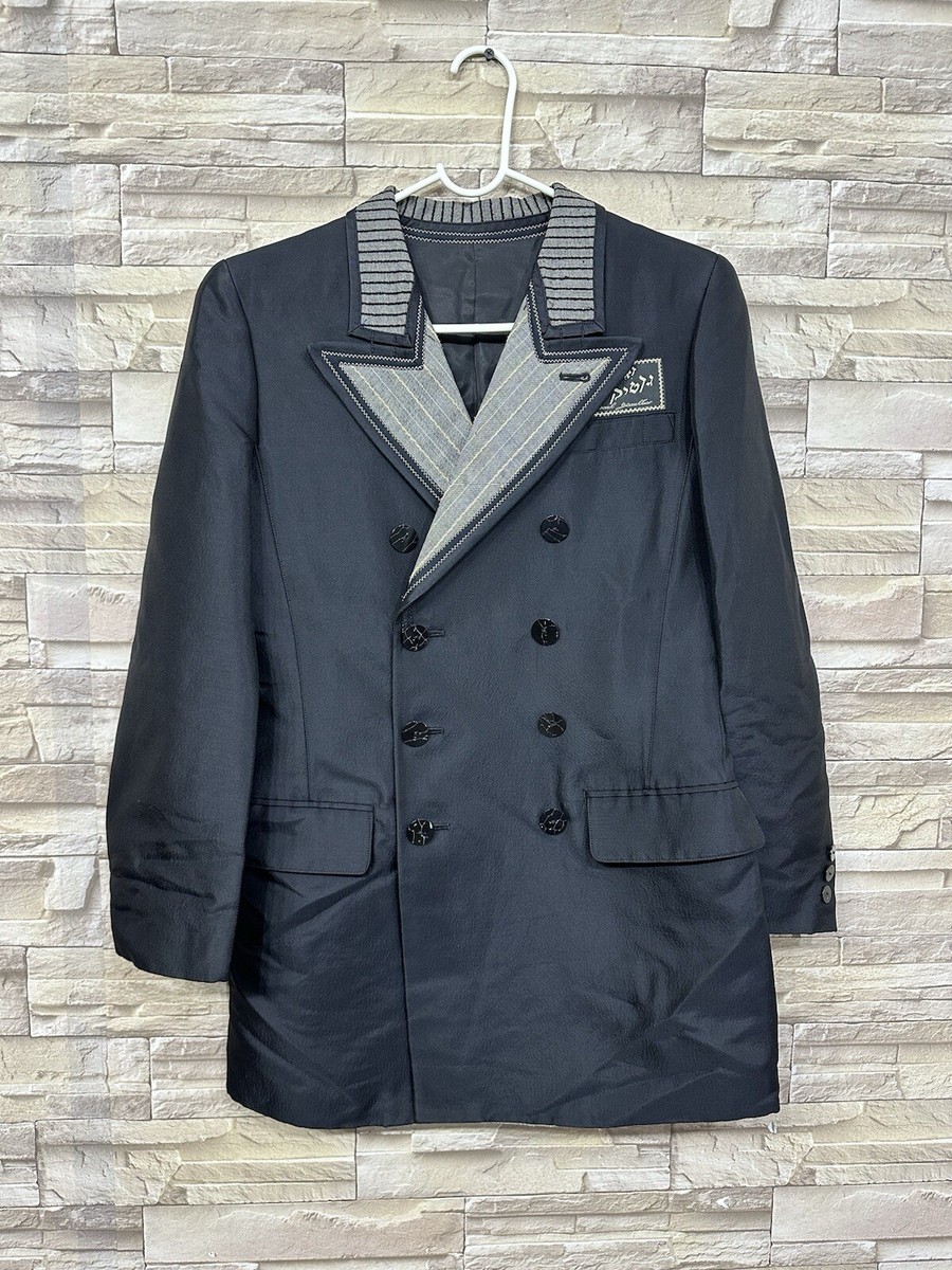 Jean Paul Gaultier ストライプスーツ 48 グレービンテージ s-l1200.jpg
