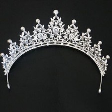 Corone da sposa diademi sposa neri vintage corona regina A0V1 ragazze F4T6