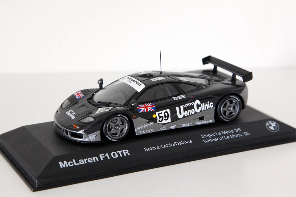 1:43  McLaren F1 GTR n° 59 winner 24h Le Mans 1995 - Minichamps promo BMW - Immagine 2 di 3