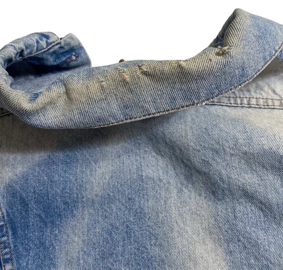 Levi's 70506 VTG Denim Jean Trucker Jacket Sz 42 Sun Levi's 70506 VTG Denim Jean Trucker Jacket Sz 42 Sun