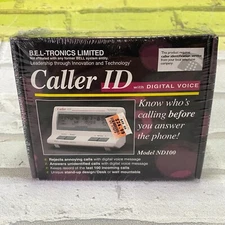 BELTRONICS ND100 Caller ID Call Blocker Digital Voice CALL REJECT New Sealed
