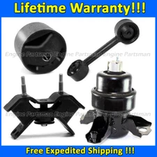 K0131 Motor & Transmission Mount Set 4pc For 1994-1996 Toyota Camry 3.0L AUTO