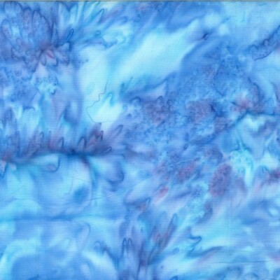 Hoffman Batiks Fabric - Bali Mottles -  Hydrangea  #1384-222
