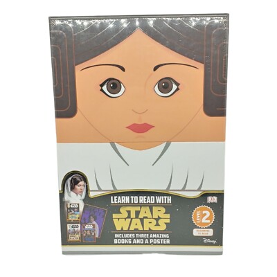 Learn to Read with Disney Star Wars Princess Leia Level 2 New Sealed 