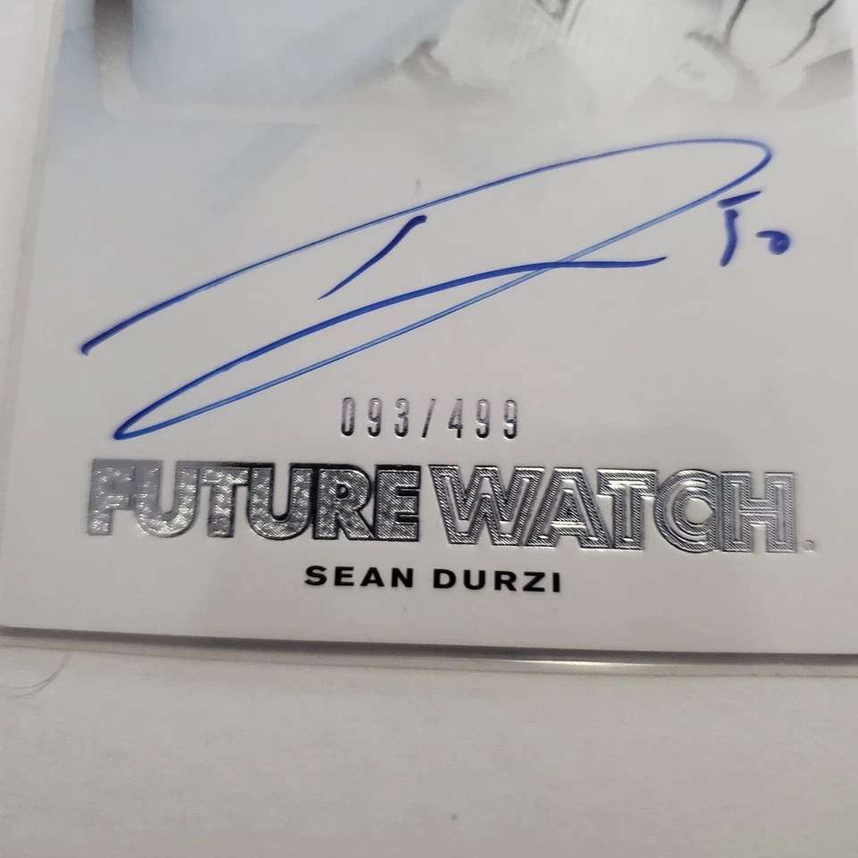 2021-22 SP Authentic 2011-12 Retro Future Watch Autos #RFWA-SD Sean Durzi /499 - Image 2 of 4