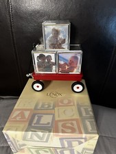 Lenox Childhood Memories Wagon Bank With Blocks Frame