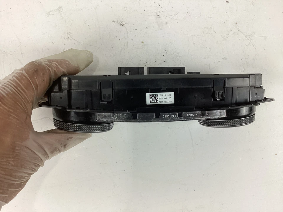 Interruptor de control de clima de calefacción de temperatura de aire acondicionado Mercedes-Benz C300 2008-2011 OEM Foto 3 de 4