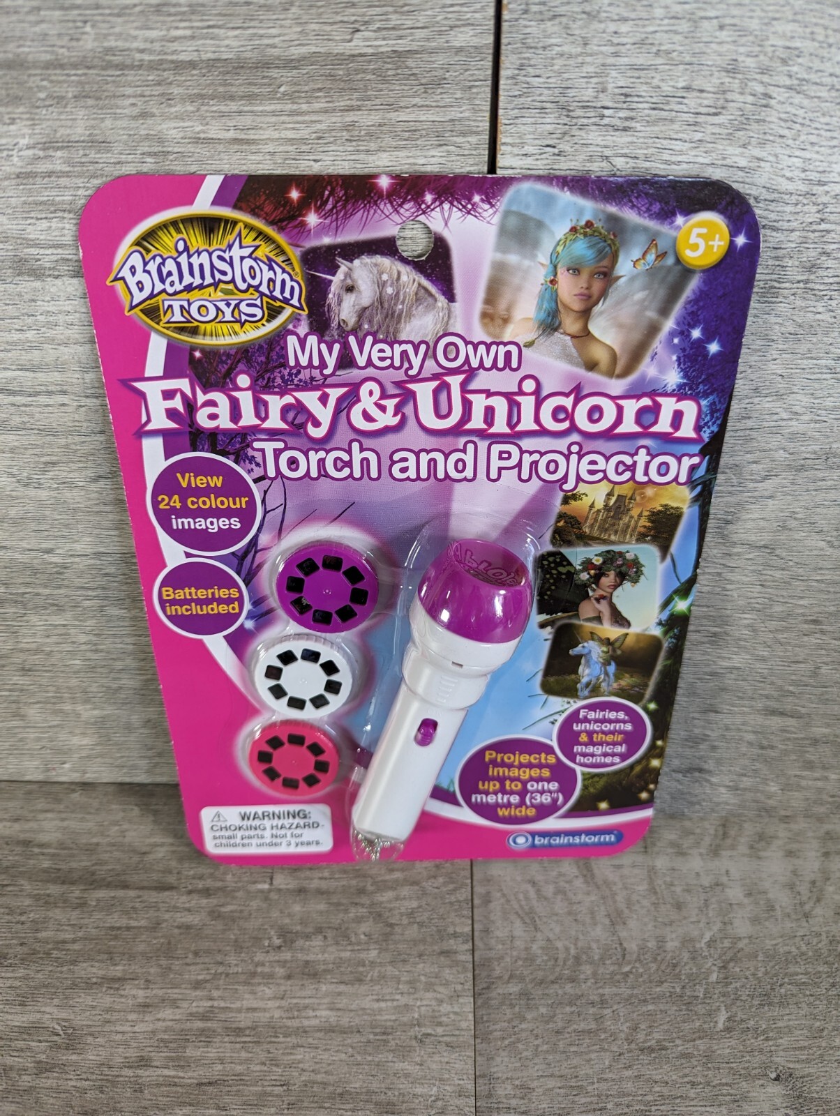 Fairy & Unicorn Torch and Projector - Brainstorm Toys - Brand New & Sealed