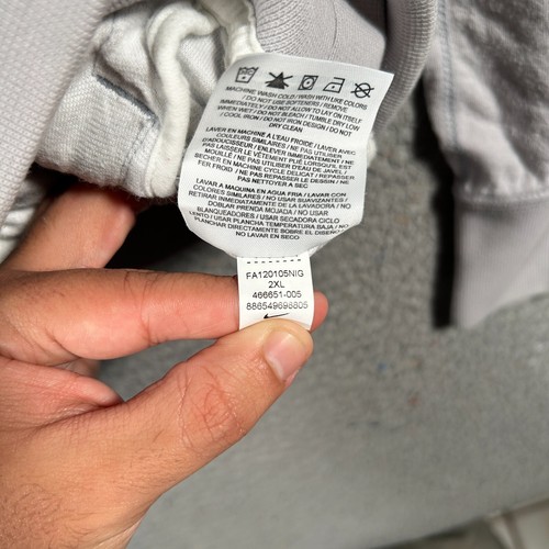 Nike Sportswear Jacket Mens 2XL Light Gray Football N98 Track Zip-Up 466651-005 - Picture 4 of 12